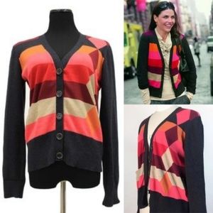 CAbi Argyle Cotton Cardigan Style 171  Small

CAbi